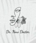 Halat medical brodat - Beauty