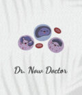 Halat medical brodat - Blood Cells