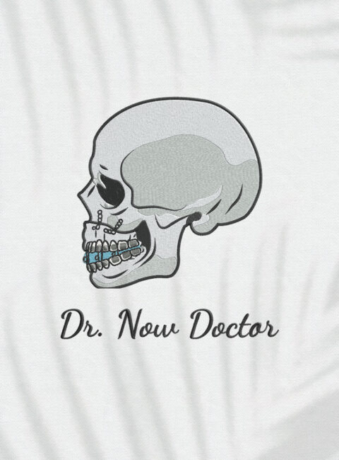 Halat medical brodat - Chirurgie ortognată
