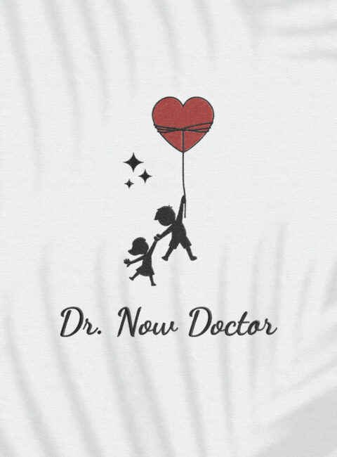 Halat medical brodat - Hope