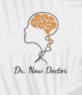 Halat medical brodat - Brain Minimalist